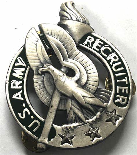 US Army Recruiter Identification Badge