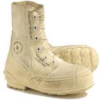 U.S. G.I. Extreme Cold Weather Boots, "Bunny Boots" White, Used