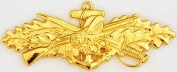 US Navy Officer Sea Bee Badge