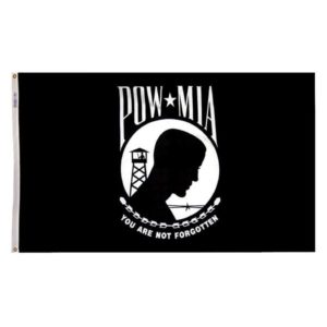 3'x5' Prisoner of War/ Missing in Action Flag (POW/MIA Flag)