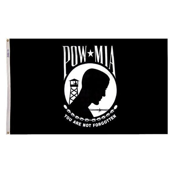 3'x5' Prisoner of War/ Missing in Action Flag (POW/MIA Flag)