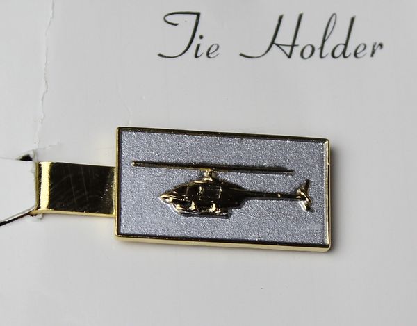 Helicopter Tie Clip