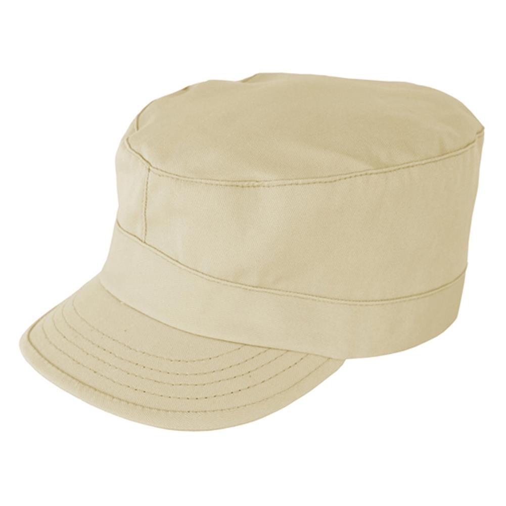 TAN PATROL CAP SIZE 7 1/2"