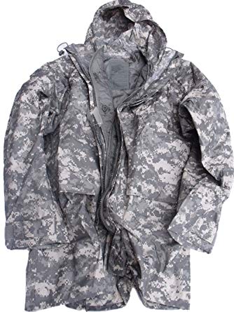 ACU GORTEX RAIN COAT SIZE MEDIUM