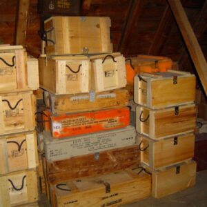 Vintage Military boxes/cans