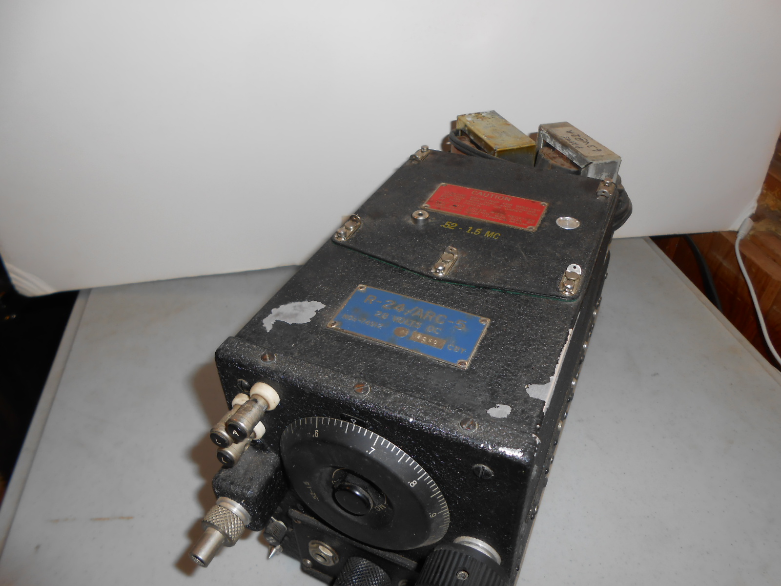 WW2 USAAC T-20/ARC-5 AIRCRAFT RADIO TRANSMITTER - Image 3