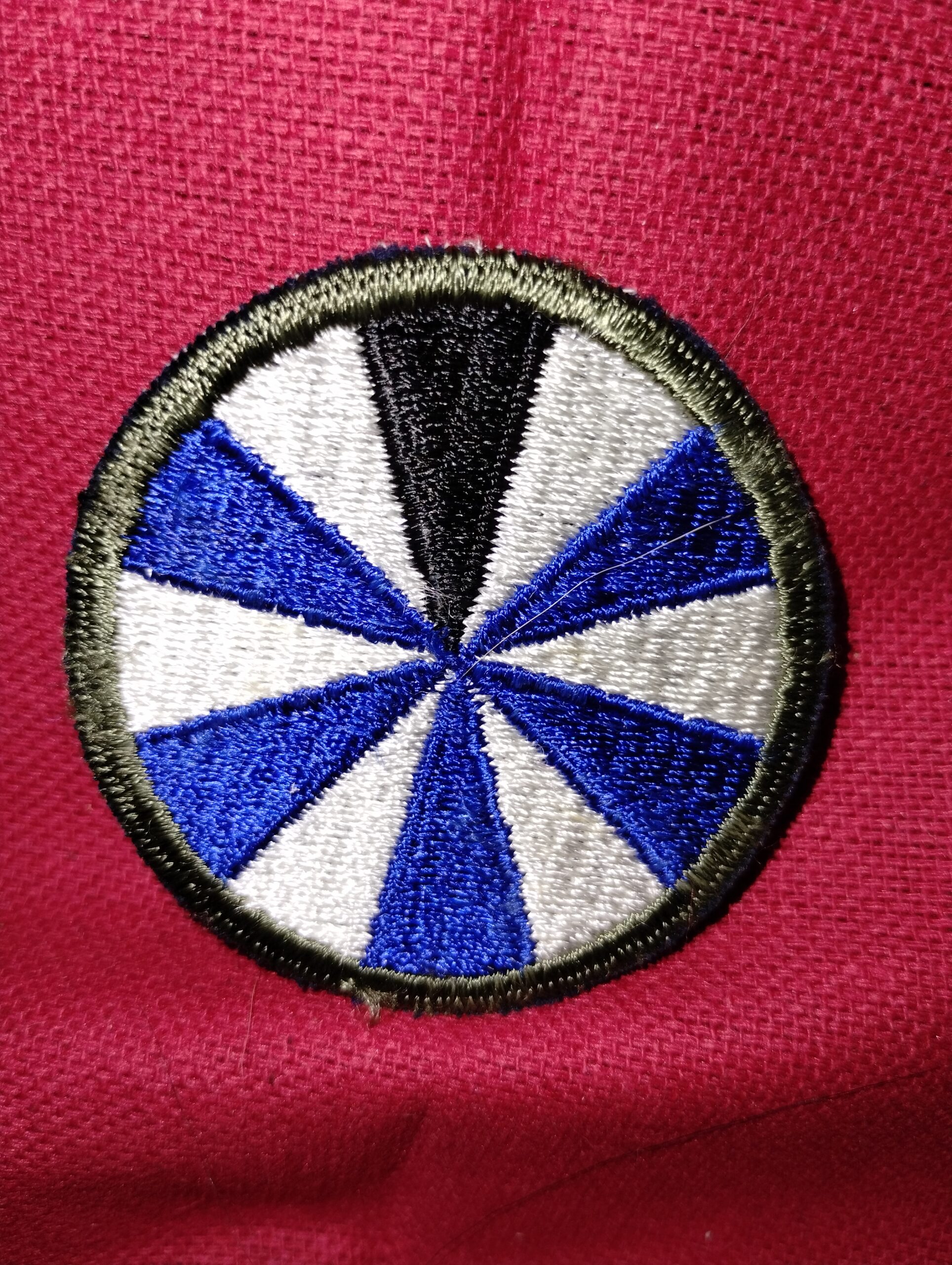 11RD INFANTRY DIVISION SUBDUED PATCH