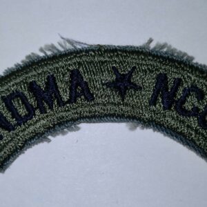 NORTH DAKOTA MILITARY ACADEMY INSTRUCTOR TAB FOR BDU UNIFORM