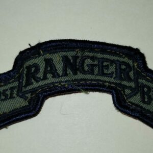 1ST RANGER BATTALION TAB FOR BDU UNIFORM