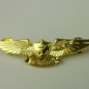 US Navy Air Warfare specialist badge Insignia Gold