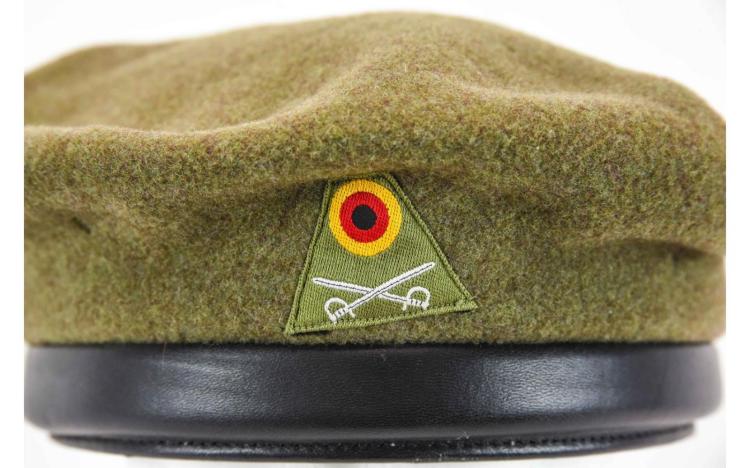 WEST GERMAN CAMOUFLAGE CAV BERET SIZE 55