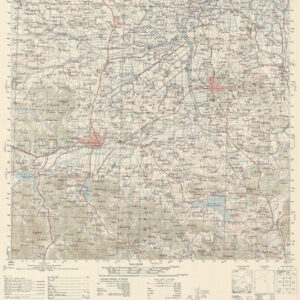 1:50,000 MAP KYONGNY-YOLTO REPUBLIC OF KOREA DTD 1969 SHEET 2919  II