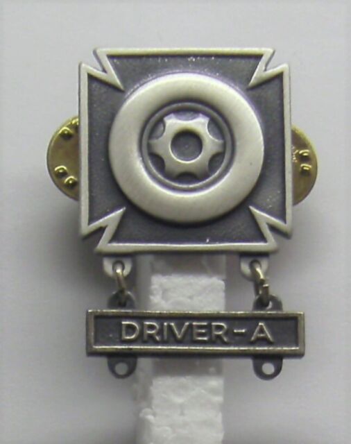 US ARMY DRIVER TAB DRIVER-A