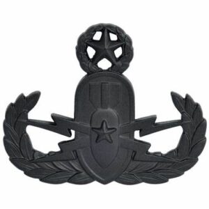 MASTER EOD COMBAT BADGE SUBDUED