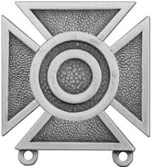 U.S. Army Sharpshooter Weapons Qualification Badge Anodized