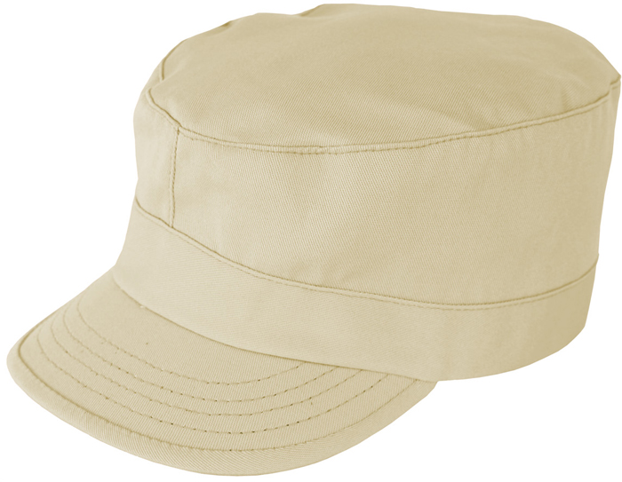 TAN PATROL CAP SIZE 7 3/4"