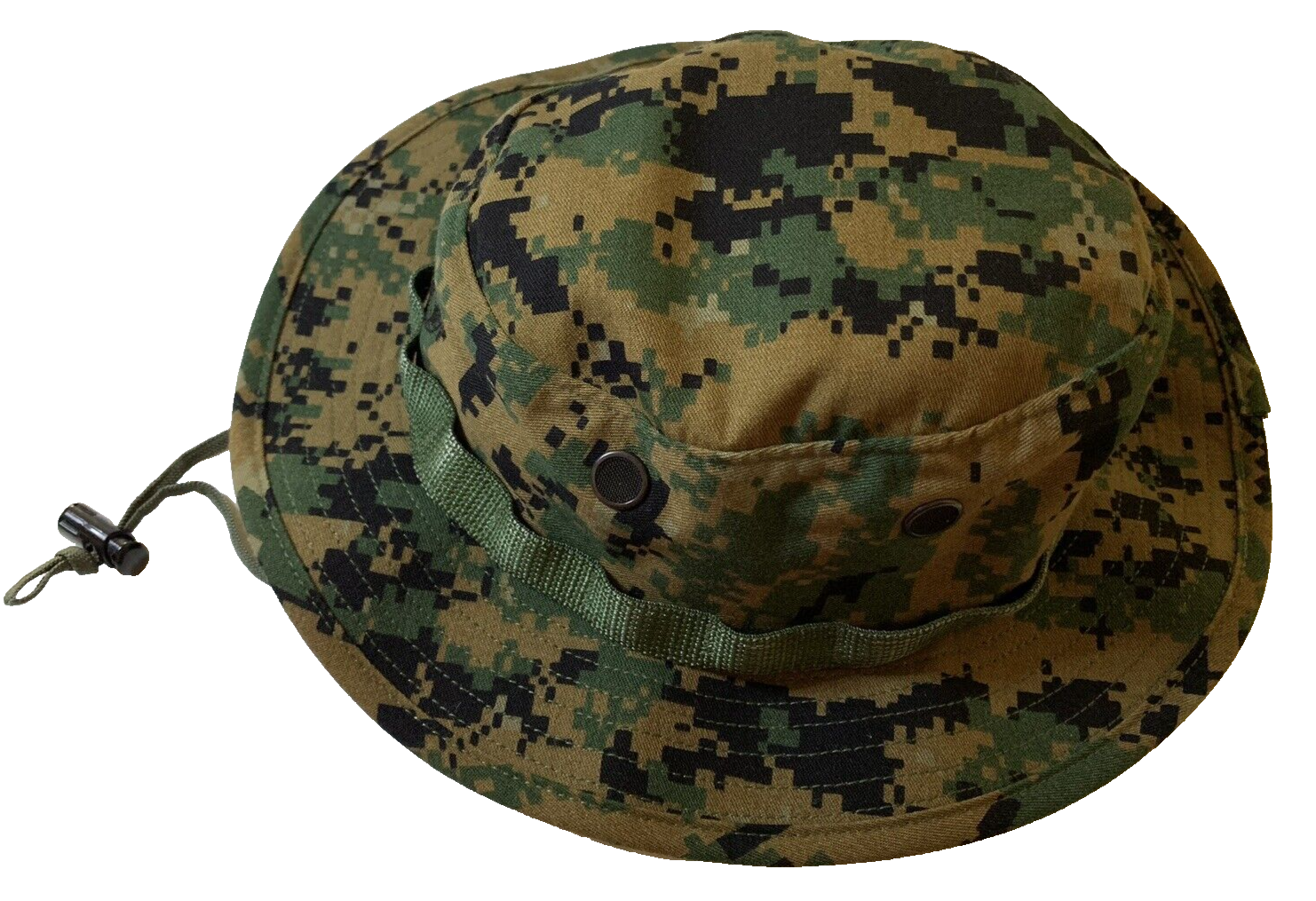 USMC DIGITAL WOODLAND BOONIE HAT 7 1/2"