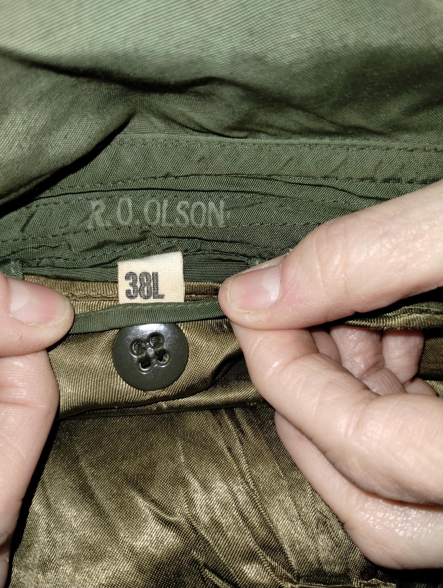 M-65 FISH TAIL PARKA OG-107 SIZE M/R - Image 5