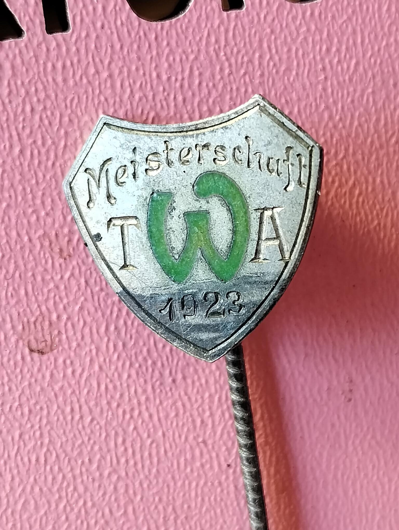 STICK PIN MEISTERSCHAFT TWA 1923