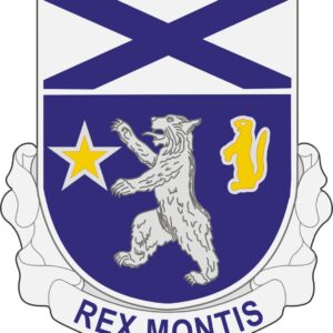 136TH INFANTRY BATTALION "REX MONTIS"Â UNIT CREST