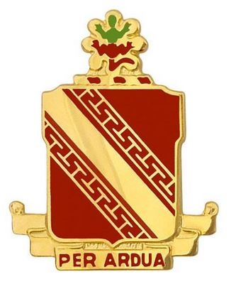 PER ARDUA UNIT CREST