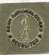 ARNG RECRUITING BADGE ACU CLOTH