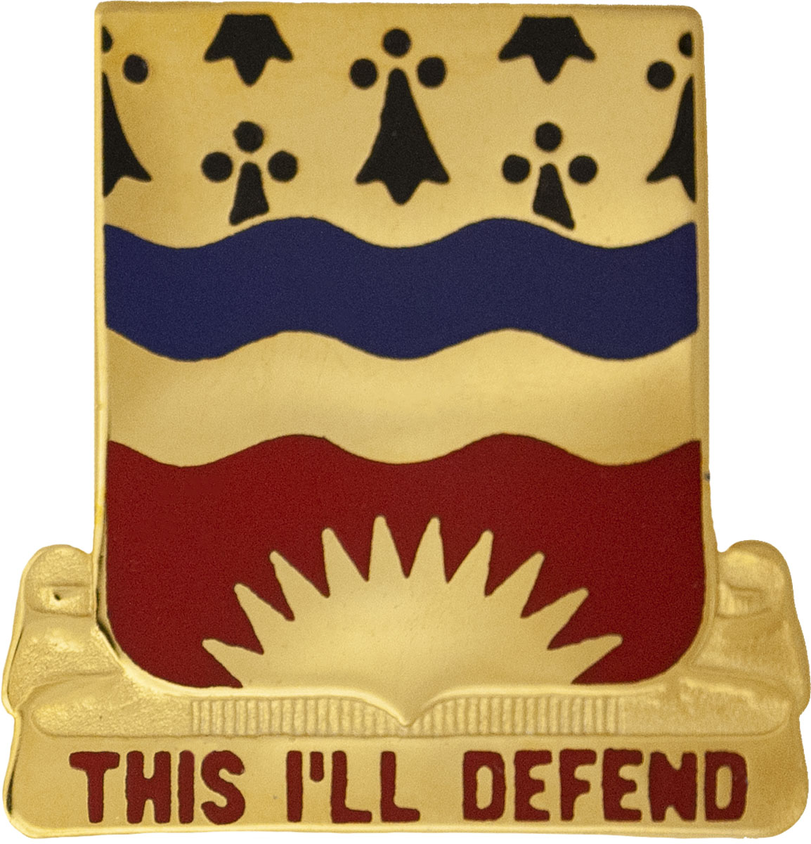 THIS I'LL DEFEND UNIT CREST