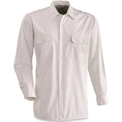 WHITE GERMAN DRESS SHIRT MADE BY STRUM various sizes