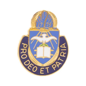 PRO DEO ET PARTRIA UNIT CREST
