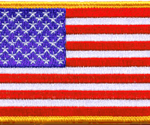 USA FLAG PATCH (NOT REVERSED)