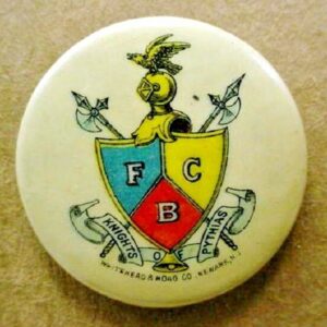 KNIGHTS OF PYTHIAS BUTTON