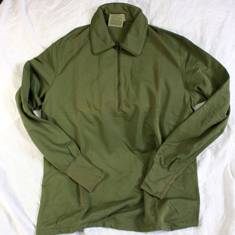 US ARMY SLEEPING SHIRT, CW UNDERSHIRT, OG-108 SIZE L/R