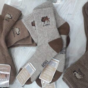 SOCKS MADE FROM MONGOLIAN 100% CAMEL HAIR