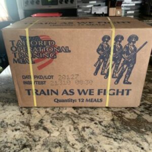 MREs TOTM's case (12 Meals per case)