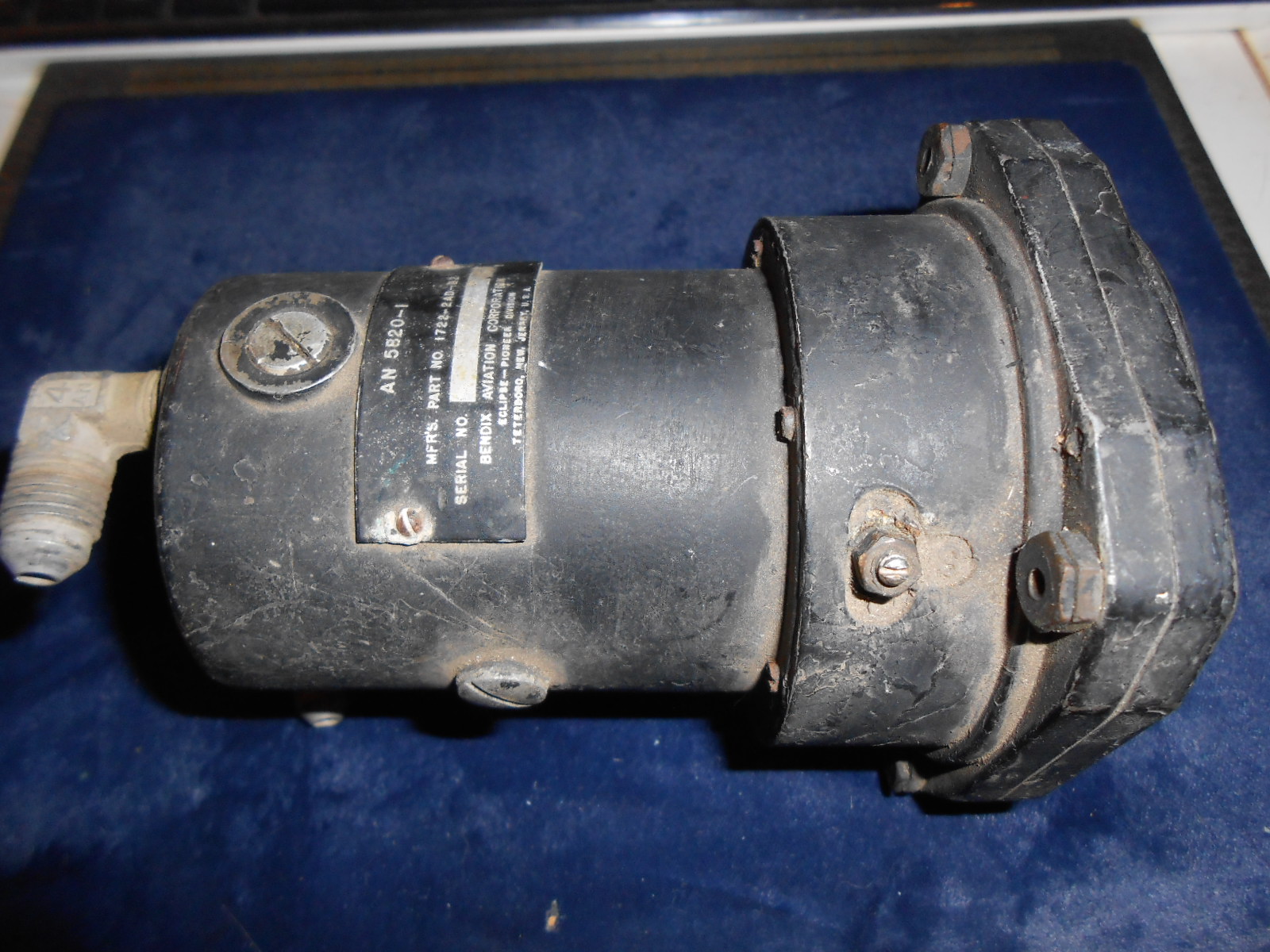 BENDIX AVIATION TURN BANK INDICATOR / AN-5820-1 #1 - Image 3