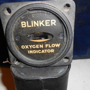 AIRCRAFT OXYGEN FLOW INDICATOR AN 6029-1 MADE BY DELCO RADIO
