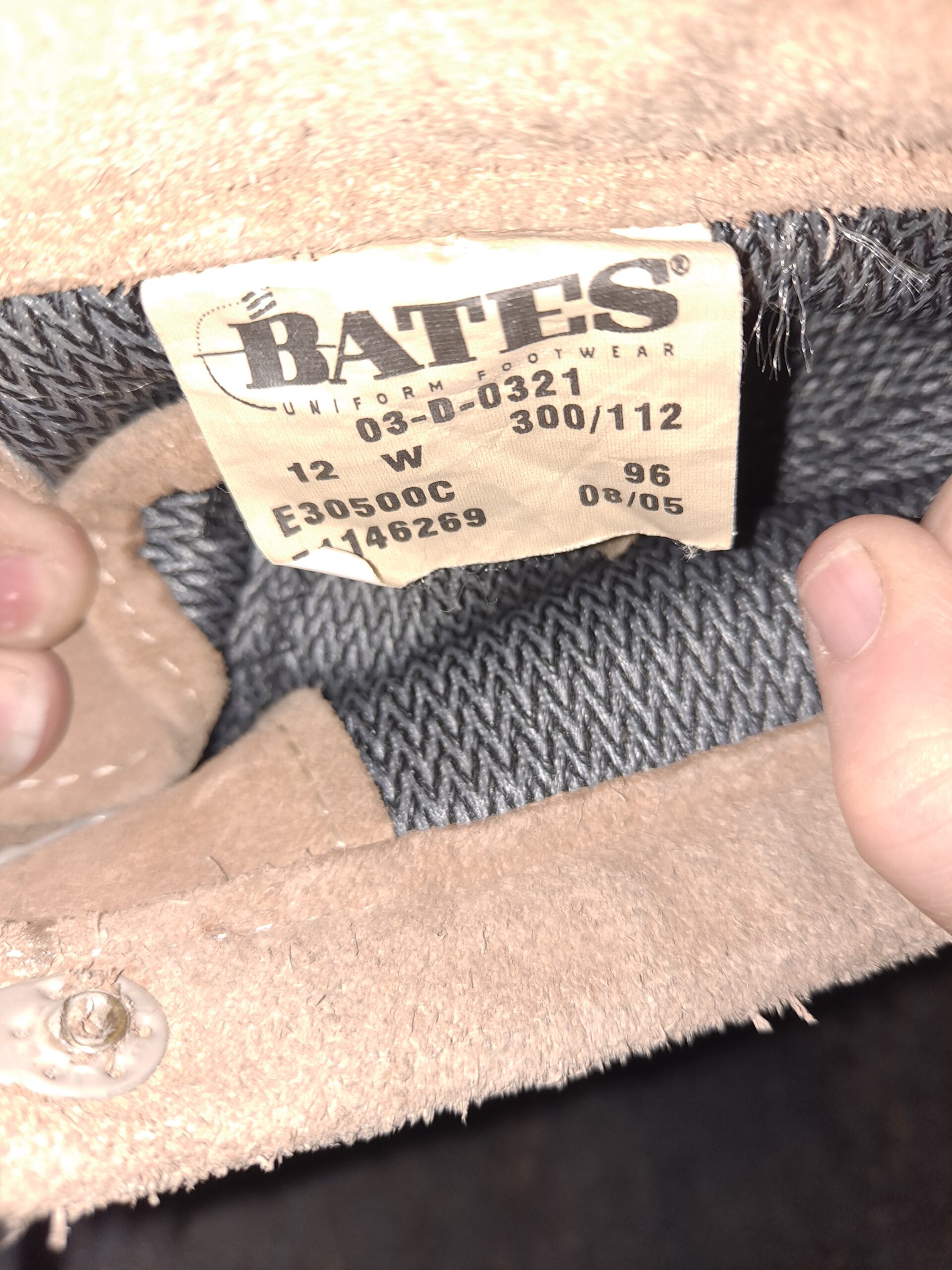 Boots, Tan made by Bates - Image 2