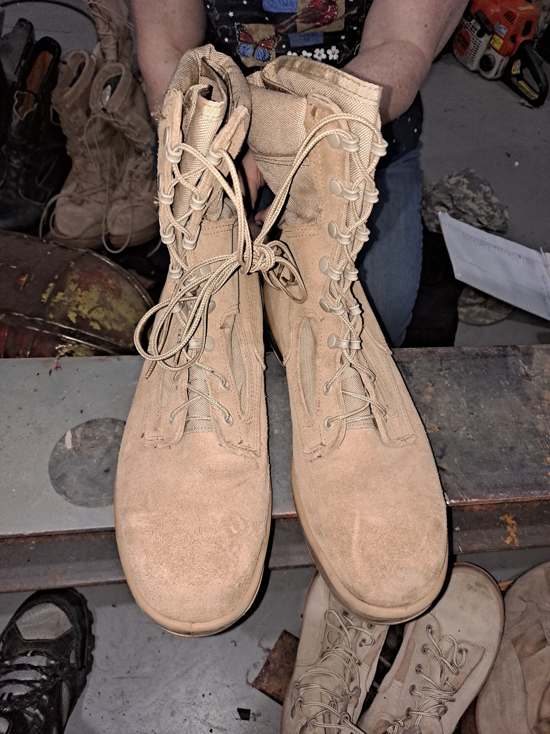 Boots, Tan made by Bates