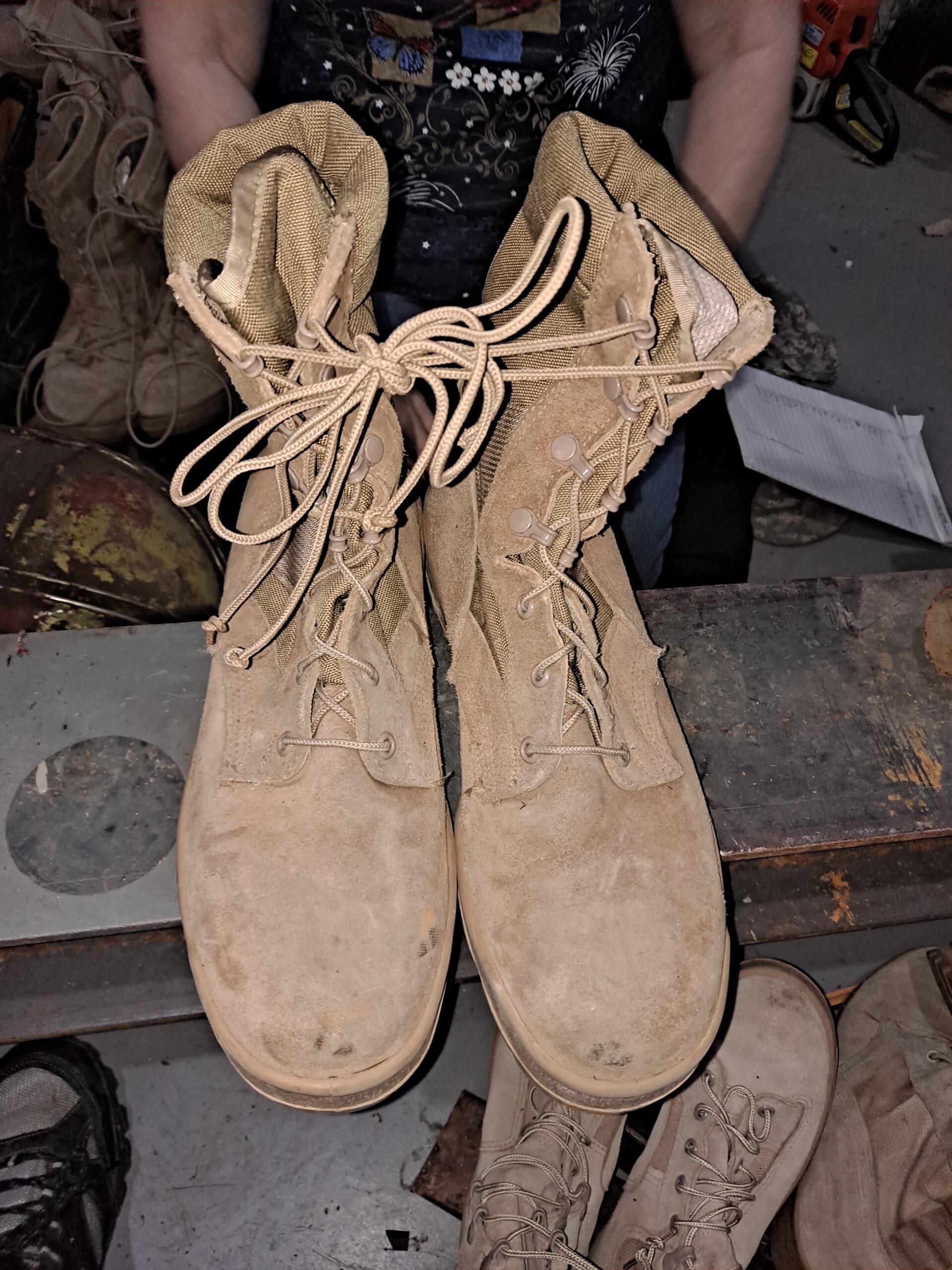 Boots, Tan made by Belleville - Image 3