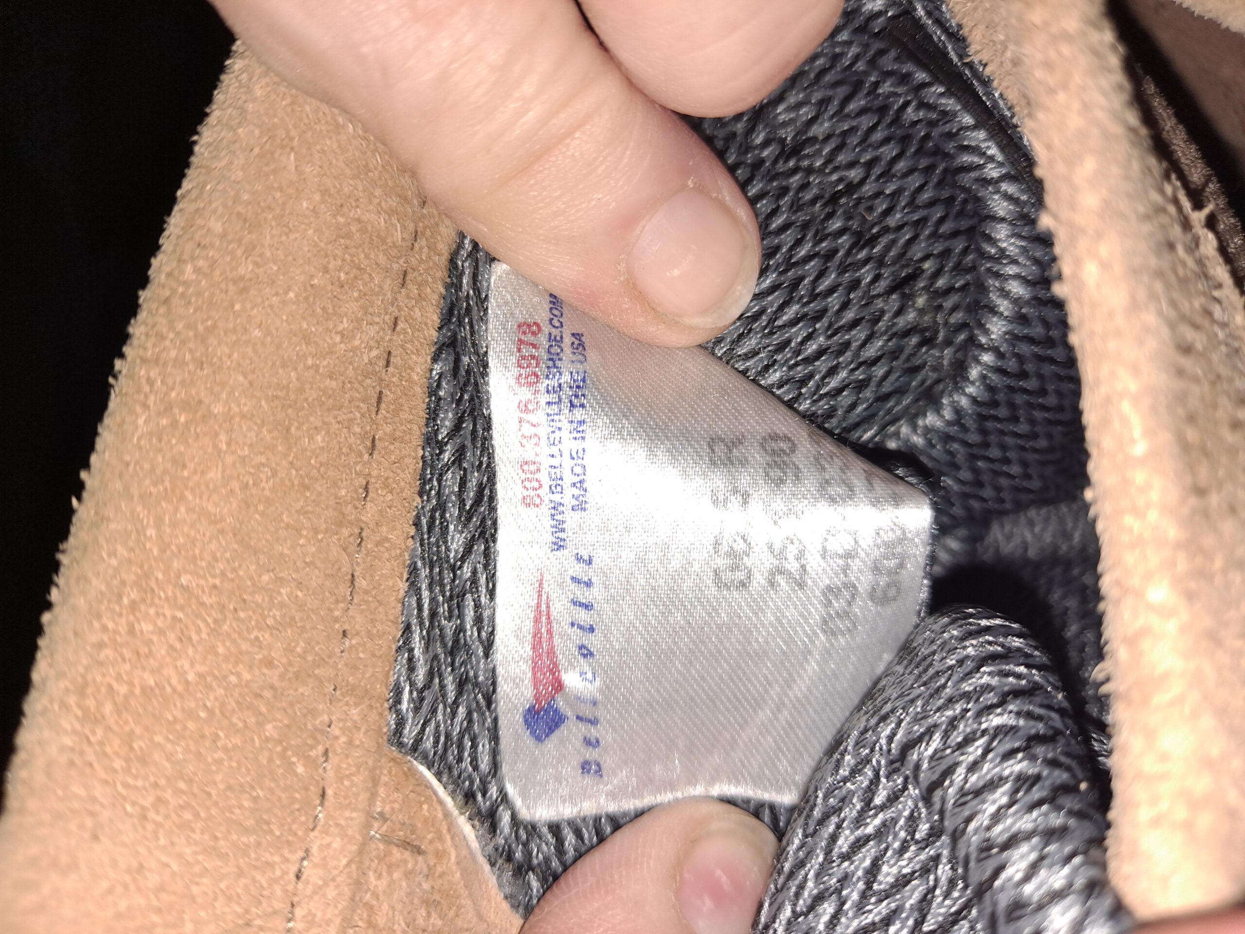 Boots, Tan made by Belleville - Image 4