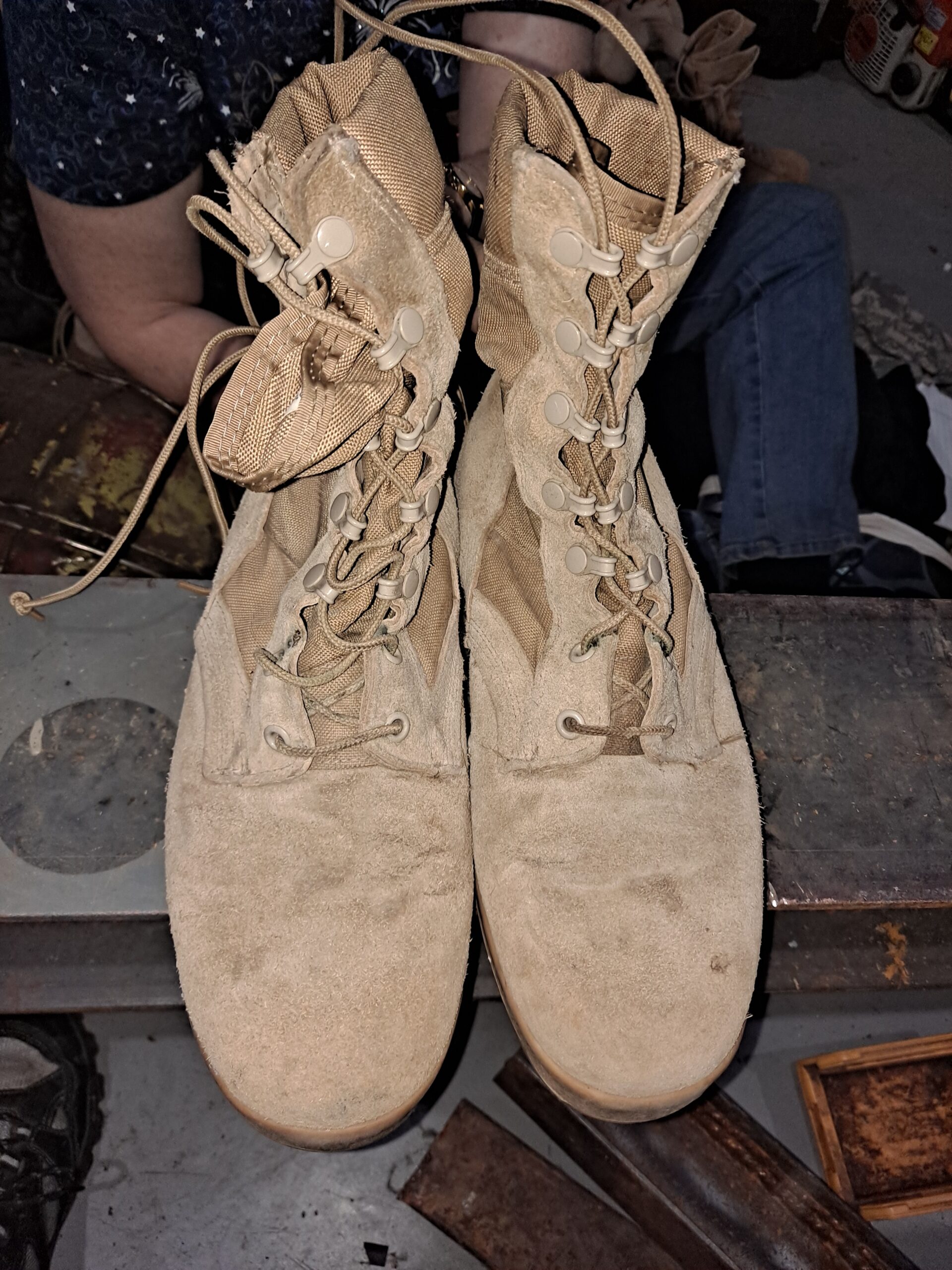 Boots, Tan made by Belleville - Image 5