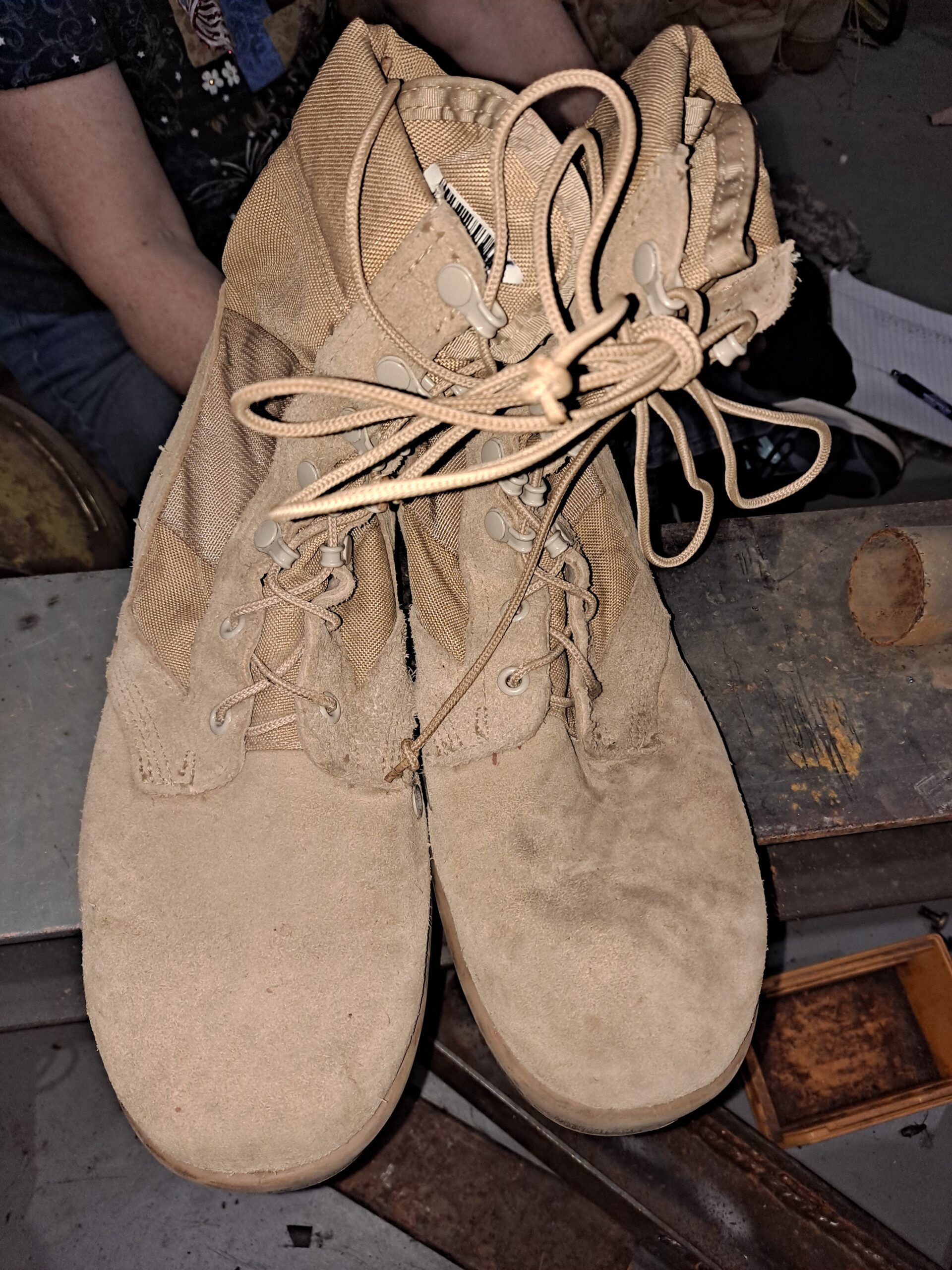 Boots, Tan made by Belleville - Image 7