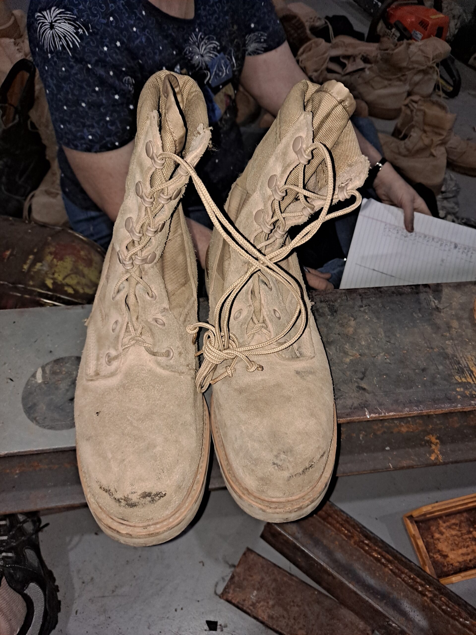 Boots, Tan made by Belleville - Image 9