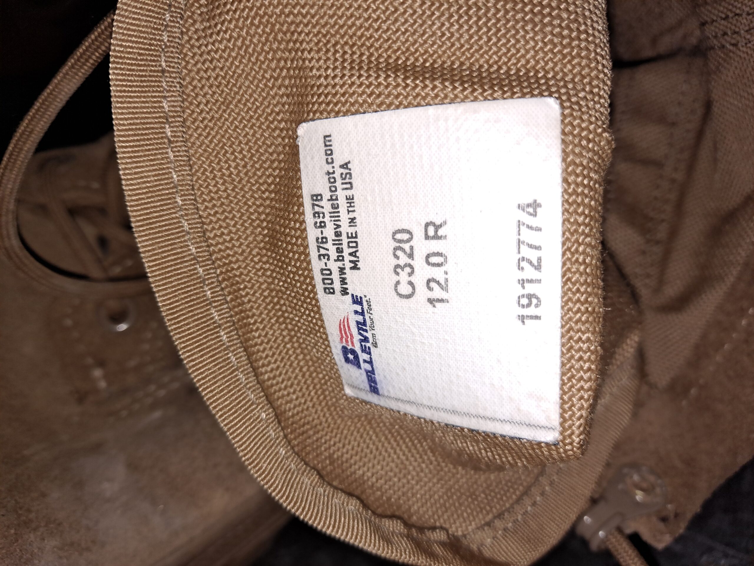 Boots, Tan made by Belleville - Image 13