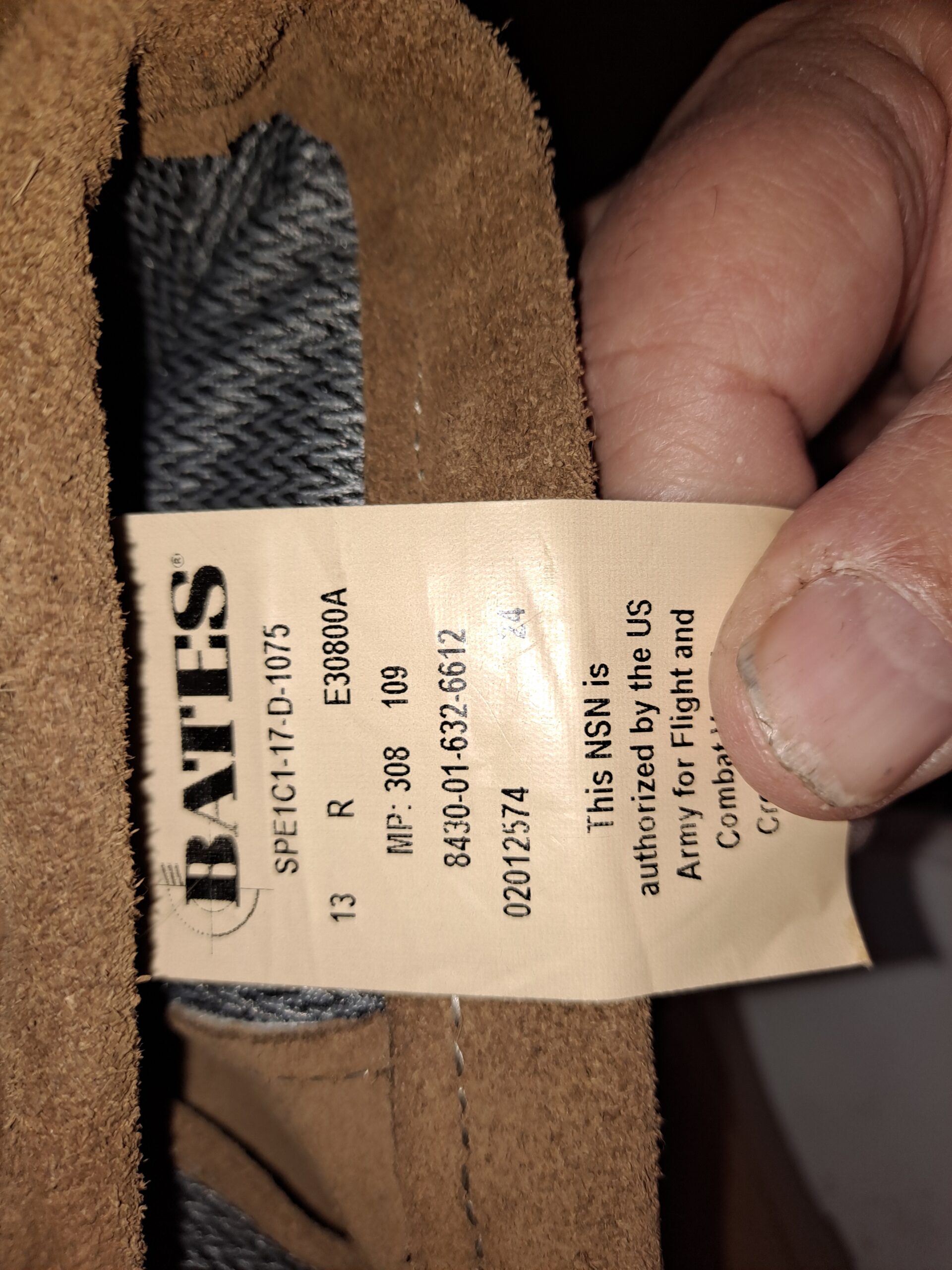 Boots, Tan made by Bates - Image 4