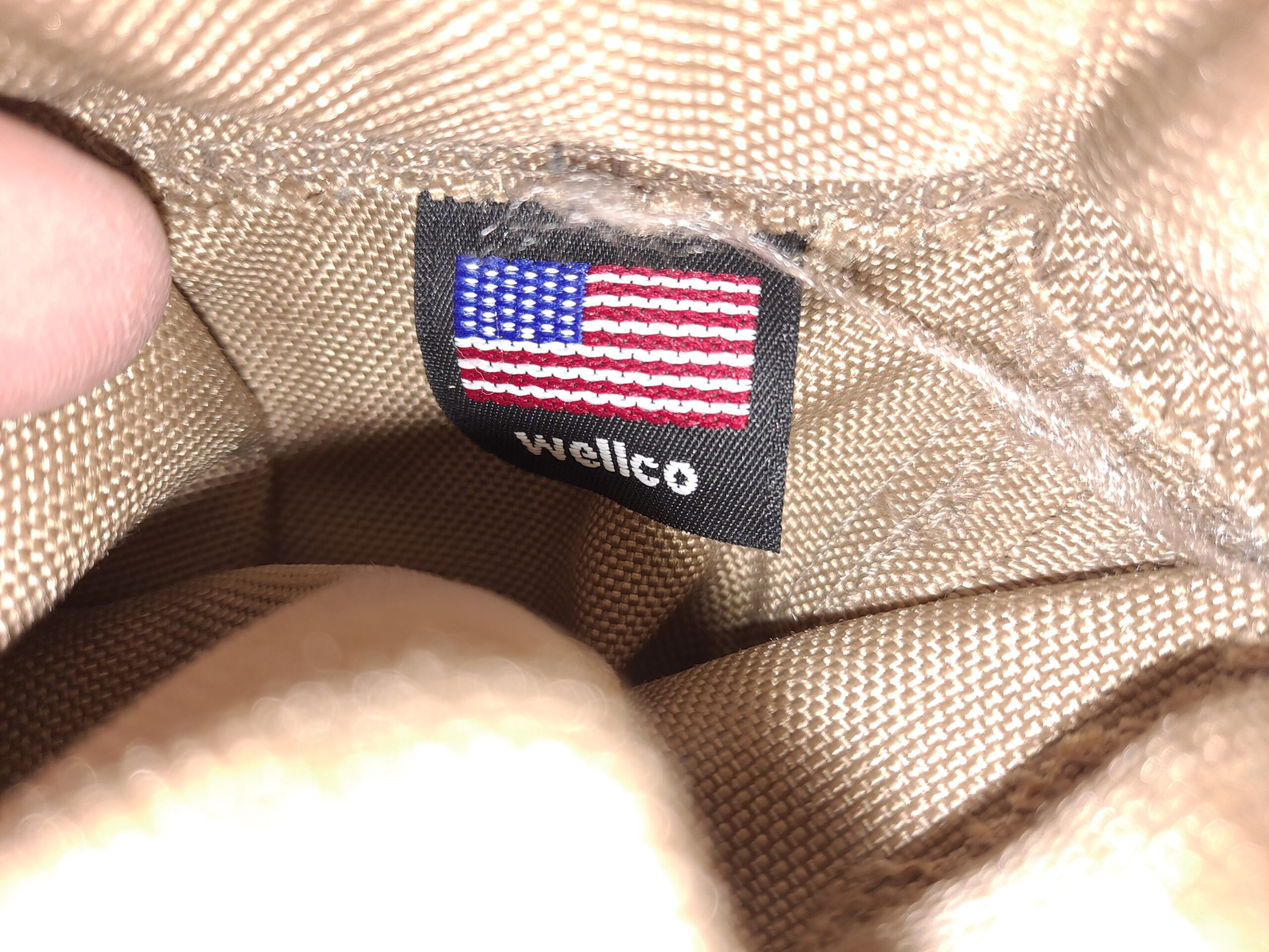 Used, Boots, Tan made by Wellco size 5 1/2N - Image 3