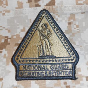 OCP ARMY NATIONAL GUARD RECRUITING BADGE CLOTH