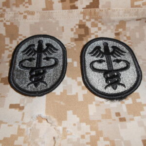 US Army Medical Command Subdued ACU and OCP patches