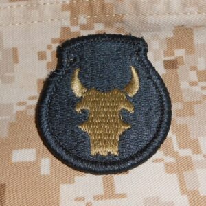 34TH INFANTRY DIVISION OD GREEN SUBDUED PATCH