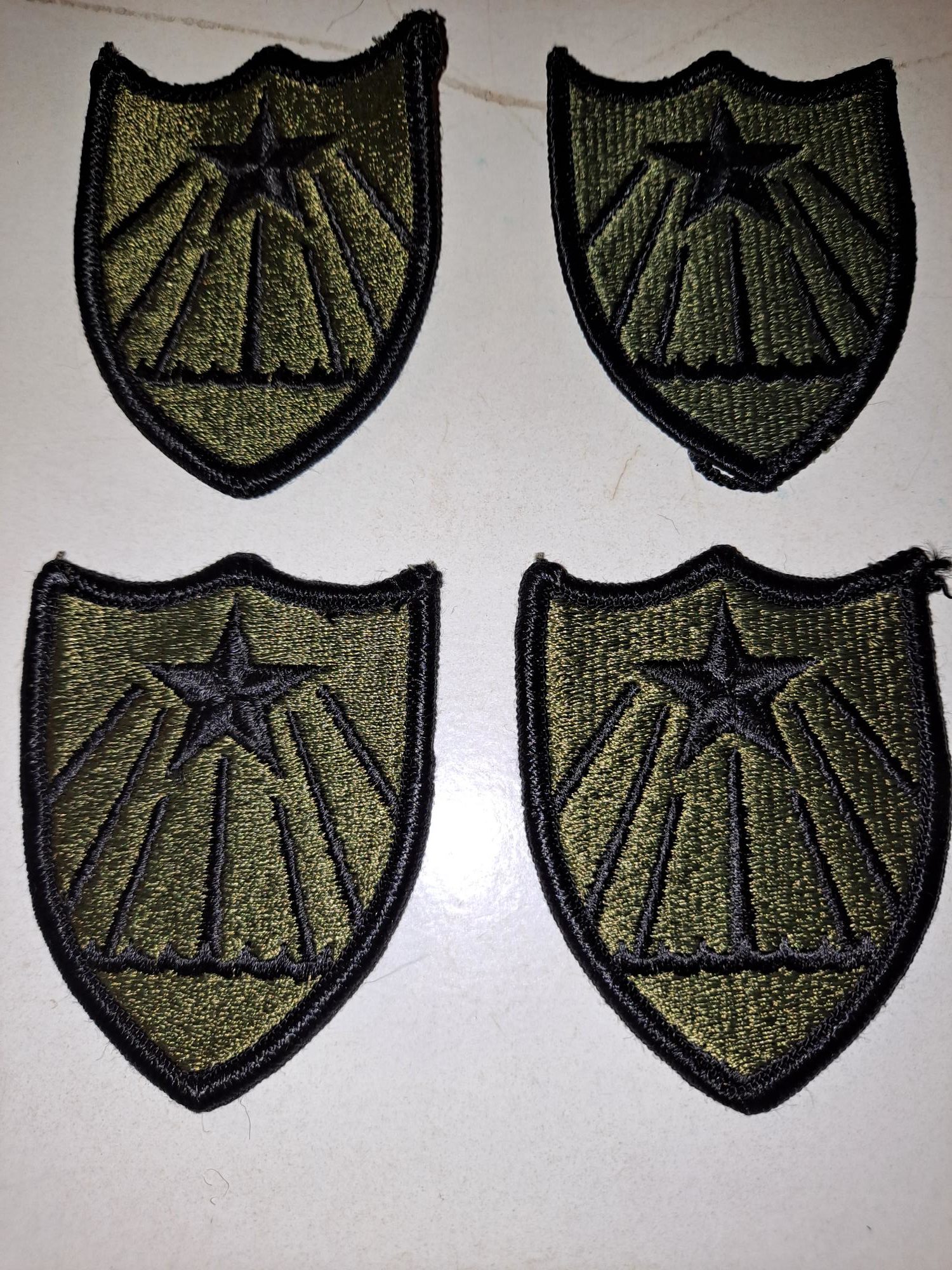 Minnesota Army National Guard State Area Command Patch Subdued in Woodland BDU pattern - Image 2